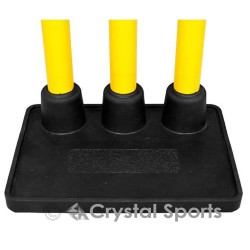 DSC Plastic Stumps with Rubber Base